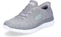 Skechers Dames Instapsneaker Dazzling Haze Grijs
