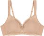 Triumph Bügelloser BH Modern Lace+Cotton 85B Beige