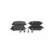 BOSCH Kit de plaquettes de frein, frein à disque 0 986 460 016