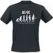 AC/DC Evolution Of Rock T-shirt - S tot 5XL - zwart