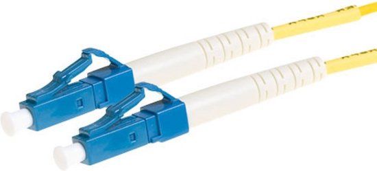 ACT RL9991 - Glasvezelkabel - LC - LC - 1 m - Geel