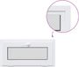 vidaXL - Kantel - kelderraam - RISOR - 80 - x - 45 - cm - PVC - en - helder - vlakglas