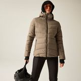 Dare 2b REGATTA Polska Glacial Dames Ski Jas Beige Polyester Waterdicht Getailleerd