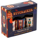 Puckator Kerst olie - kerst geur - geurolie - nutcracker - peperkoek - gesuikerde pruim - winterse kruiden - set van 3 stuks - 10ml
