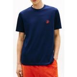 Tommy Hilfiger Heren T-shirt Korte Mouw Katoen S Blauw