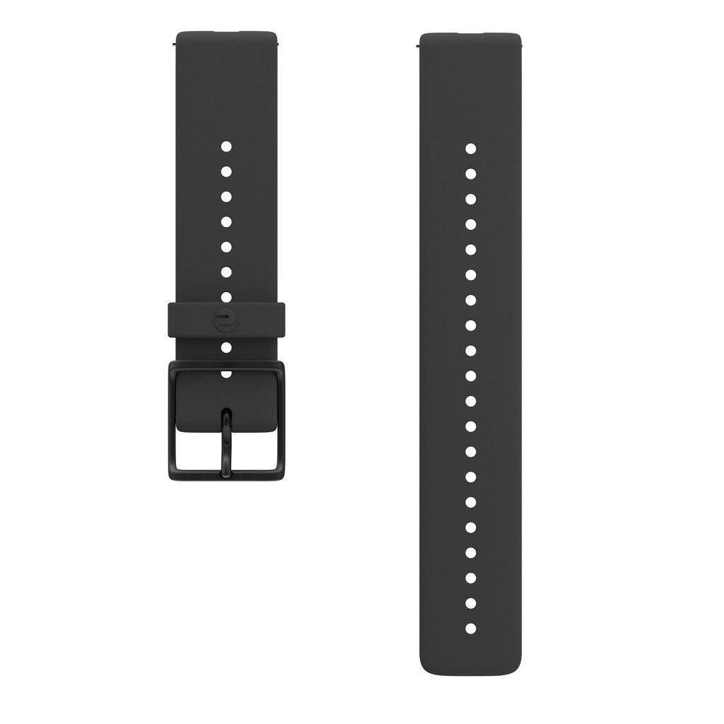 Polar Siliconen Bandje Grijs M 20mm