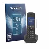 Savvies Screenprotector voor Gigaset C575 - Folie Beschermfolie transparant 18 Stuks