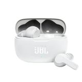 JBL Wave 200TWS, volledig draadloze oordopjes, met JBL Deep Bass Sound en tot 20 uur afspeeltijd, in wit