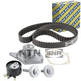 SNR KDP455.580 waterpomp + tandriemenset waterpomp + tandriemenkit Renault Captuur Nissan Micra III(K12) DACIA DUSTER