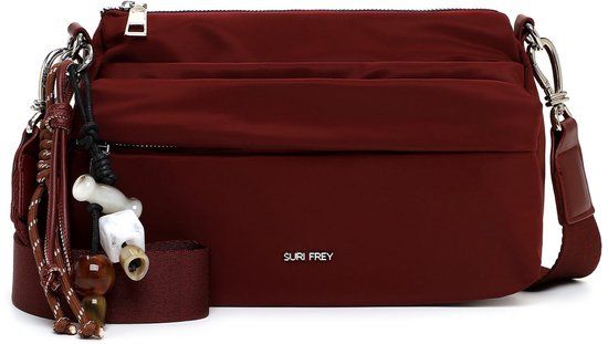 SURI FREY Schoudertas Sandey Crossover Bag Wine 690