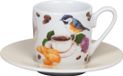 Könitz Tasse Espresso Vogel, tasse, tasses, porcelaine, marron, 85 ml