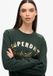 Superdry - Luxe robe en jersey avec logo métallique - Femme - Robe
