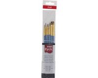 Van Eyck 6 Delige Professionele Penselenset voor Acrylverf & Olieverf