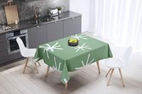 Bonamaison Tafelkleed, Anti-Mold, Sneldrogend, Waterdicht, 100% Polyester Tafellaken, Willekeurig patroon, 140 x 140 Cm