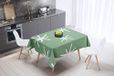 Bonamaison Tafelkleed, Anti-Mold, Sneldrogend, Waterdicht, 100% Polyester Tafellaken, Willekeurig patroon, 140 x 140 Cm