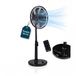 Princess DC Staande Ventilator - Zwart - 30W - 40cm - 24 Snelheden - Afstandsbediening