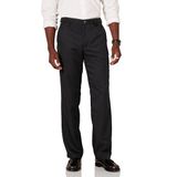 Amazon Essentials Heren Classic-Fit Uitbreidbare Taille Flat-Front Jurk Broek
