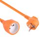 Energaline - Rallonge de jardin avec couvercle rabattable 16 A noir 20 m orange
