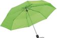 Paraplu pliant - 2x pièces - vert - 96 cm - Parapluie compact économique - Protection contre la pluie
