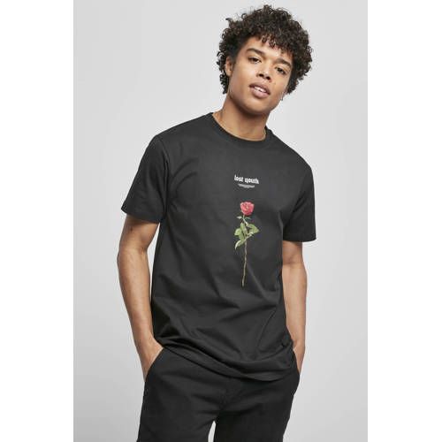 Mister Tee T-shirt Lost Youth - Zwart