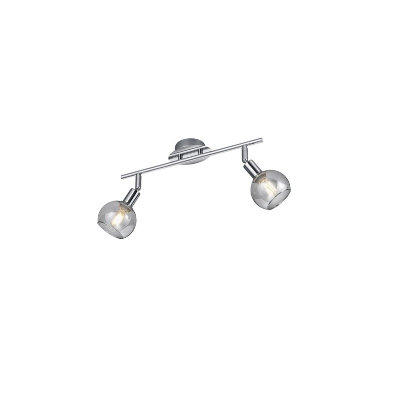 Trio Spotlamp Reality Brest 2-lichts Chroom R80592006