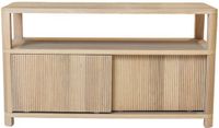 DÉJA Living Halkast Málaga - Naturel Hout - 90x38x50cm
