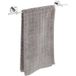 WENKO UV-Loc® UNO Isera, Toallero de Pared de Tubo Cuadrado para fijación sin taladrar, con Innovador Sistema Adhesivo, Placa de Montaje en Pared de Zinc Fundido, Inoxidable, 41 x 5 x 7,5 cm