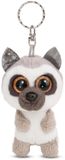 Nici Glubschis Lemur King Lou Sleutelhanger 5cm Multicolor