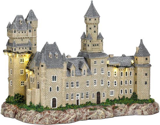 Luville - Schloss Braunfels Polyresin Kerstdorp Multi 19.5 cm