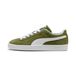 PUMA Suede Classic baskets unisexe, Vert/Blanc, Taille 38,5