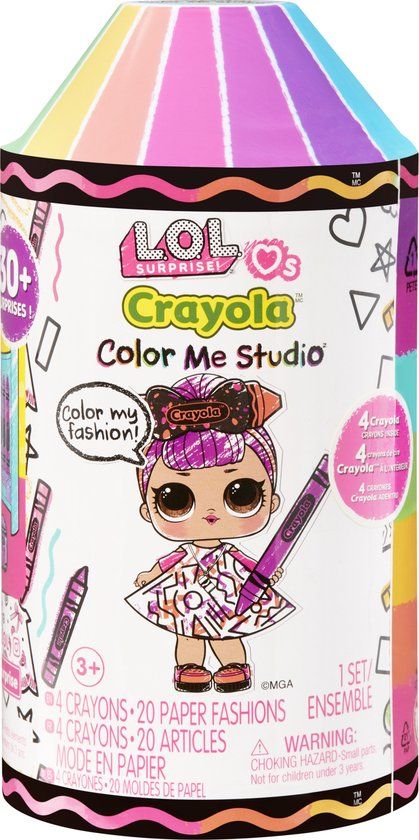 L.O.L. Surprise! Loves CRAYOLA Color Me Studio - Minipop - 3+