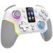 Mars Gaming MGP-V3, ARGB draadloze gamepad, drievoudige verbinding Bluetooth 5.0/2.4GPRO/kabel, LCD-kleurendisplay, joysticks en Hall Effect-triggers, switch, schakelaar 2, PC, Android, iOS 13.0+