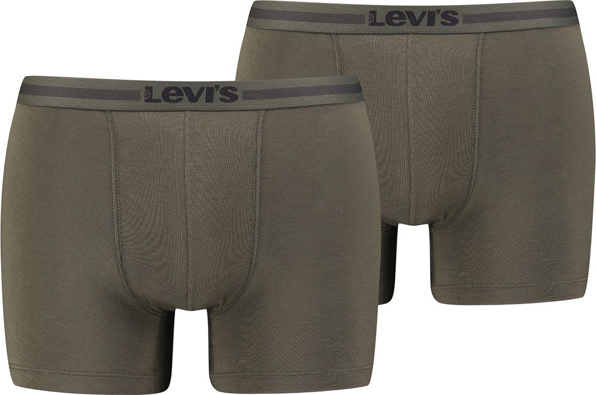 Levi's Tencel herenondergoed retro shorts boxershorts, set van 2