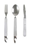 Lifeventure Unisex's Folding Bestek Set, Zilver, One Size