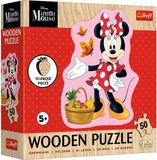Trefl Houten Puzzel Disney Minnie - 50 Stukjes