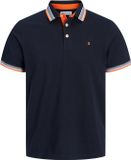 JACK&JONES PLUS - JJEPAULOS POLO SS NOOS PLS Polo Homme - Black Navy