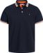 JACK&JONES PLUS - JJEPAULOS POLO SS NOOS PLS Polo Homme - Black Navy
