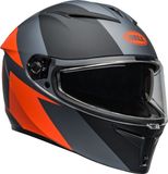Bell Lithium Shear Mat Grijs Oranje Integraalhelm - Helm