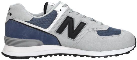 New Balance U574 Unisex Sneakers - Linen - Grey/Purple - Size 43