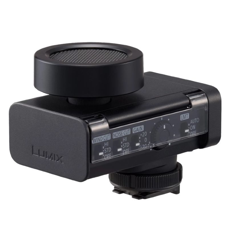 Panasonic LUMIX DMW-DMS1E Digitale Shotgun Microfoon – Zwart