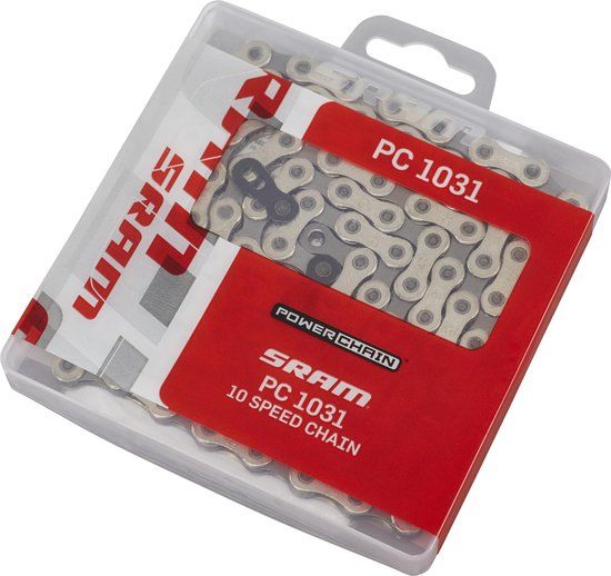 SRAM PC-1031 Fietsketting 10-speed, 114 versnellingen + versnellingsslot