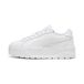 PUMA Baskets Karmen II Enfant et Adolescent, Chaussures, Blanc, 35.5