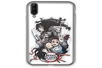 Beschermhoes Cokitec Beschermhoes voor Wiko View 4 Lite, Manga Demon Slayer, wit