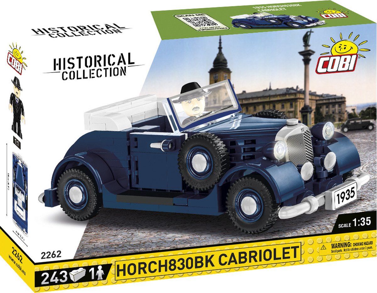 Cobi WW2 2262 - Horch 830BK BK Cabriolet - 2022 Model