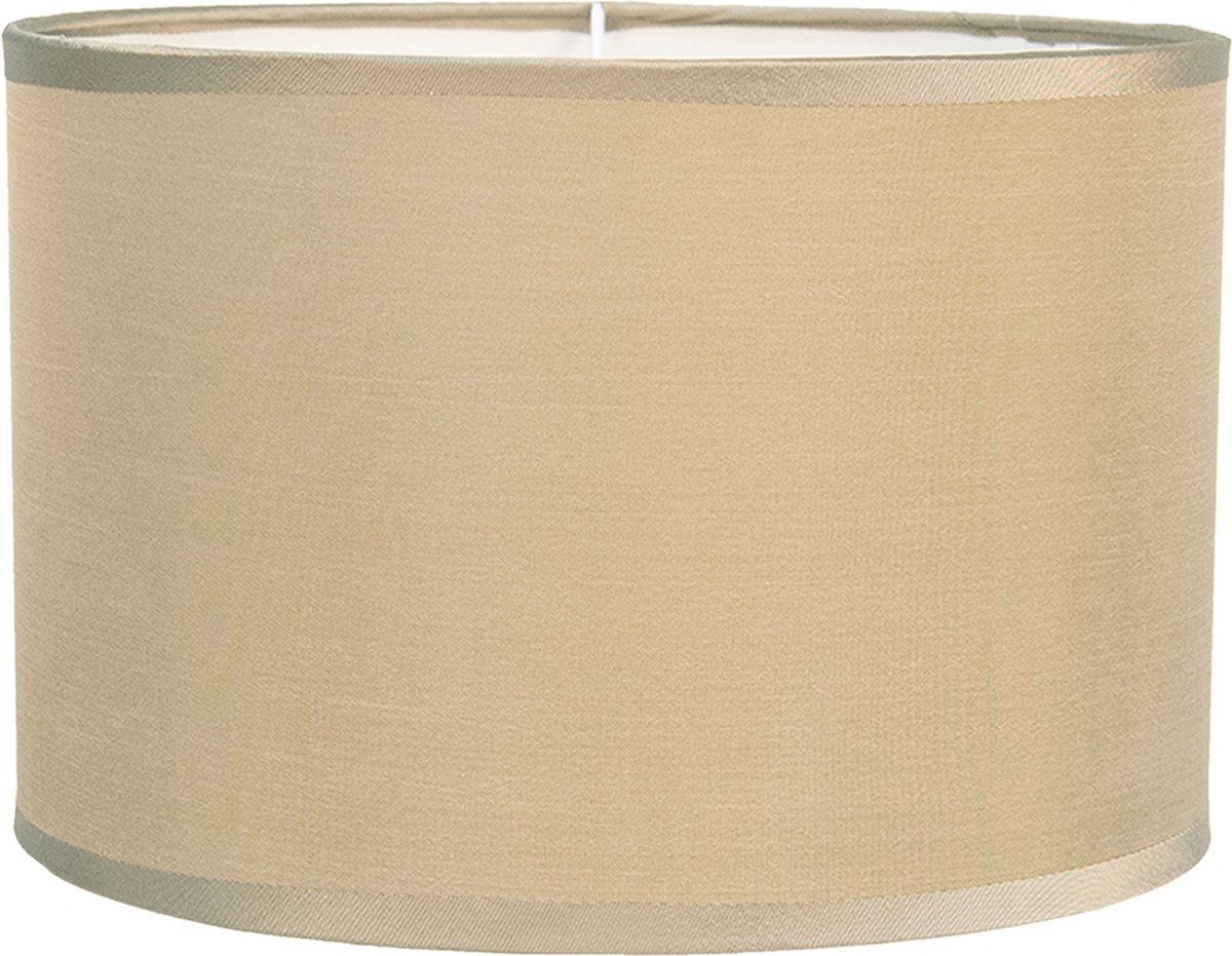 Clayre & Eef Lampenkap 6LAK0473GR - Groen - Ø 19x12 cm - Textiel