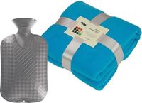 James & Nicholson Fleece deken/plaid - turquoise - 130 x 170 cm