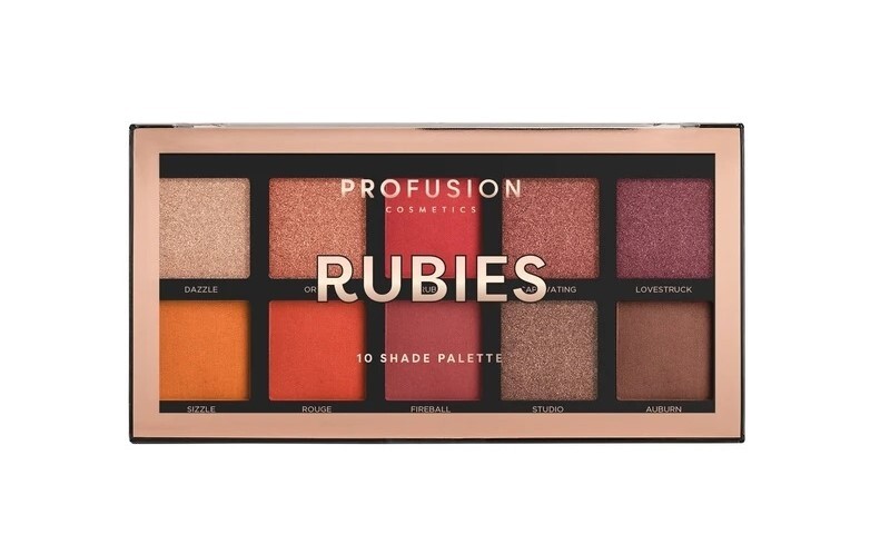 Profusion Rubies 10 Shade Palette