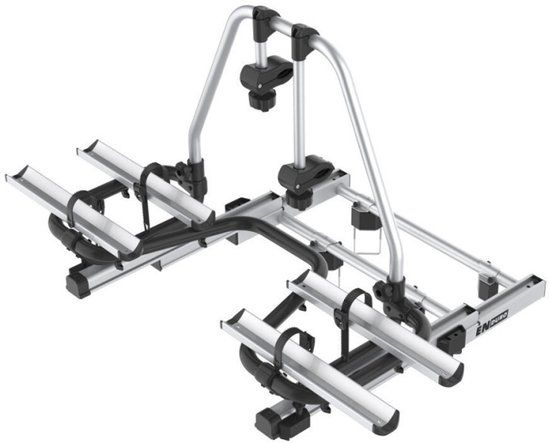 Enduro Fietsendrager aluminium BS260 Short Version - 2 fietsen - Trekhaakdrager - Zilver