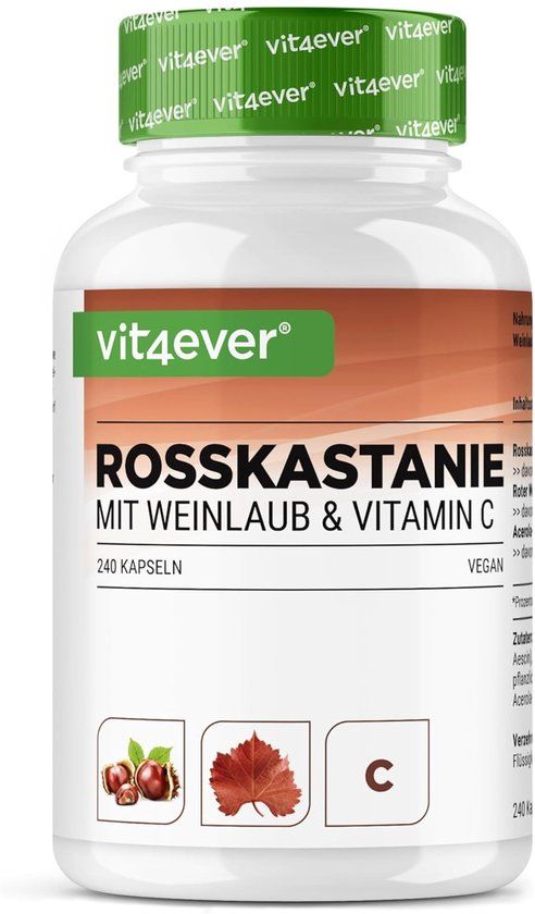 Vit4ever Paardenkastanje-extract - 240 capsules