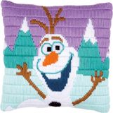 Vervaco Disney Olaf Spansteekkussen Borduurpakket